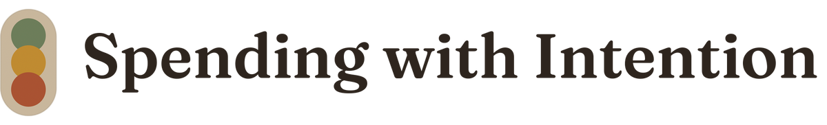 Spending with Intention